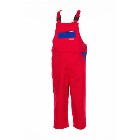Salopette Kinderbekleidung rouge moyen Taille 110/116 (1/4)