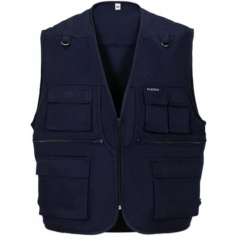 Gilet Enfant été Sans Manches - Taille 3-6 Ans, Coton Noir - Plage Et Vacances