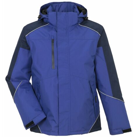 Veste D'hiver Columbia Avec Capuche - Taille 2XL (XXL) Bleu Marine/bleu Royal - Occasion Très Bon état