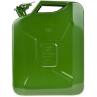Jerrican essence en métal avec bouchon hermétique 20 L