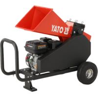 Broyeur de branches thermique Ø100 mm, 196 cm³, moteur LONCIN G200F