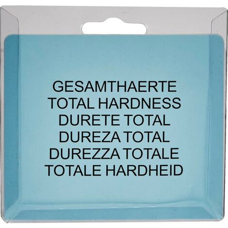 Kit de análisis de la dureza del agua Titrant para medir la cal en grados franceses