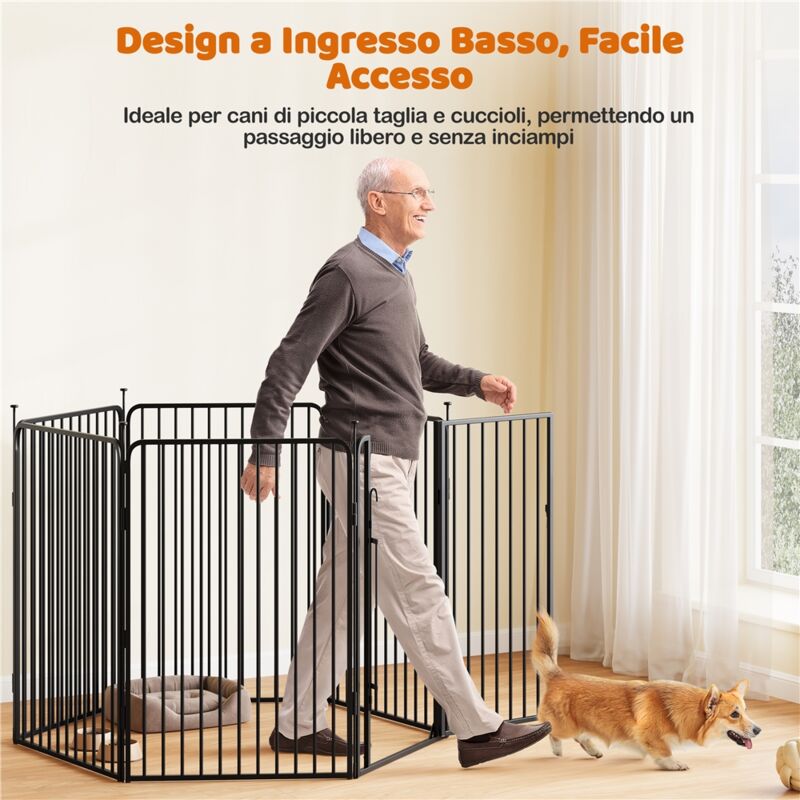 Recinto Modulare Yaheetech Per Cani Migliori Prezzi 2026 Recinto Trasportabile Per Giardino