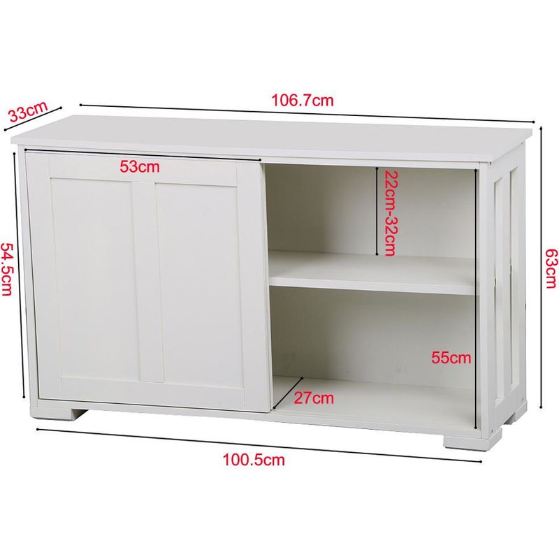 YSUEFIJO Credenza Soggiorno Moderno, Armadietto Bagno da Terra, Madia  Ingresso, Mobiletto Bagno Salvaspazio Basso, Buffet di Design da Soggiorno,  Tavolo Da Buffet Moderno : : Casa e cucina