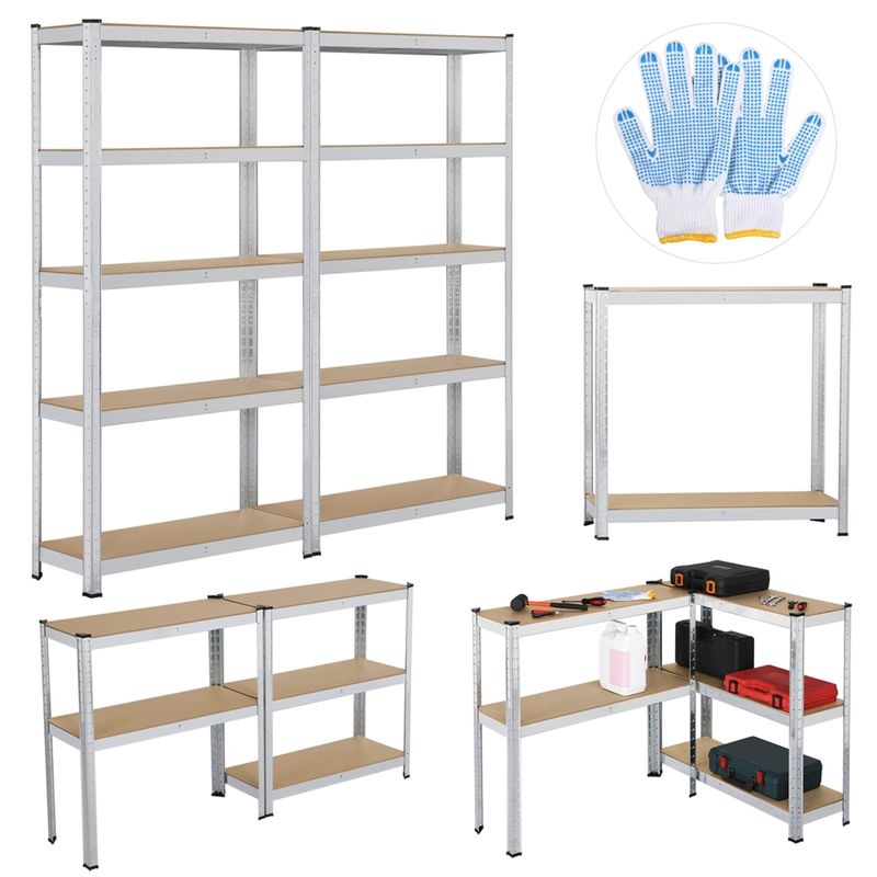 Stoccaggio scaffalature Organizer Heavy Duty metallo Rack unità