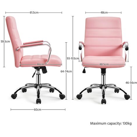 Hellove Sedia Trucco, Sedia da Ufficio Scrivania Cameretta