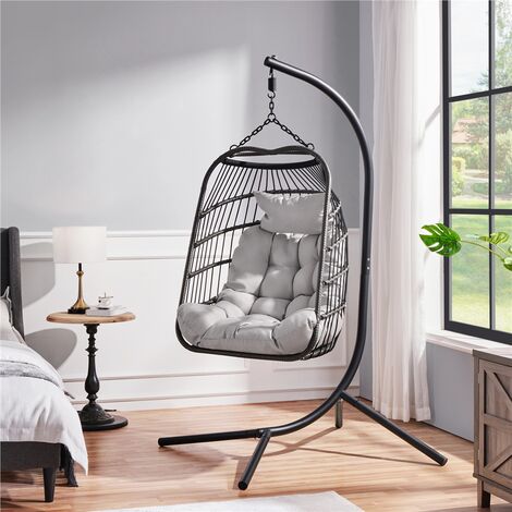 Dondolo Poltrone Ad Uovo Yaheetech Sedia A Dondolo Sospesa - Main Image