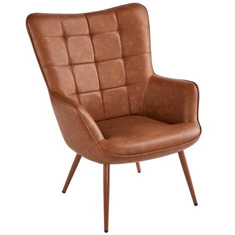 WOLTU Poltrona Imbottita con Pouf Poggiapiedi Sedia Poltroncina Relax con Braccioli e Schienale Alto per Camera da Letto Salotto in Velluto, Grigio Scuro SKS28dgr