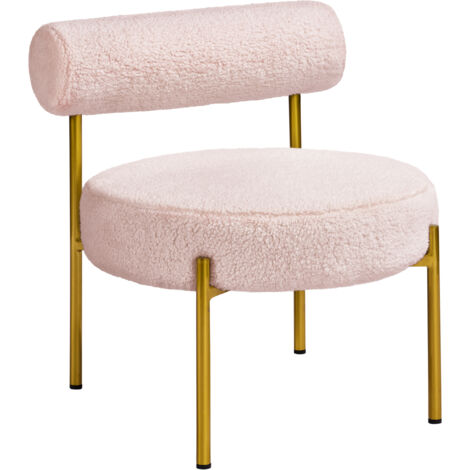 Sedia In Pelle Bianca Stile Barcellona - Poltrona Da Salotto Con Struttura In Acciaio Inox, Design Mid-Century