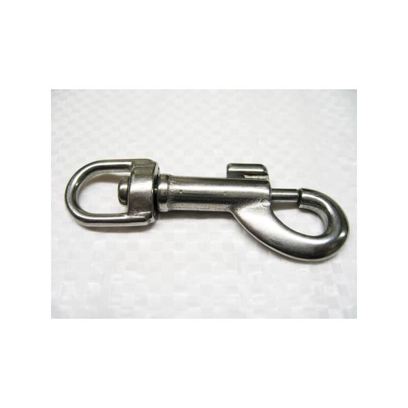 Swivel Eye Bolt Snap Hook Stainless Steel 9MM (Key Ring Leash Flag