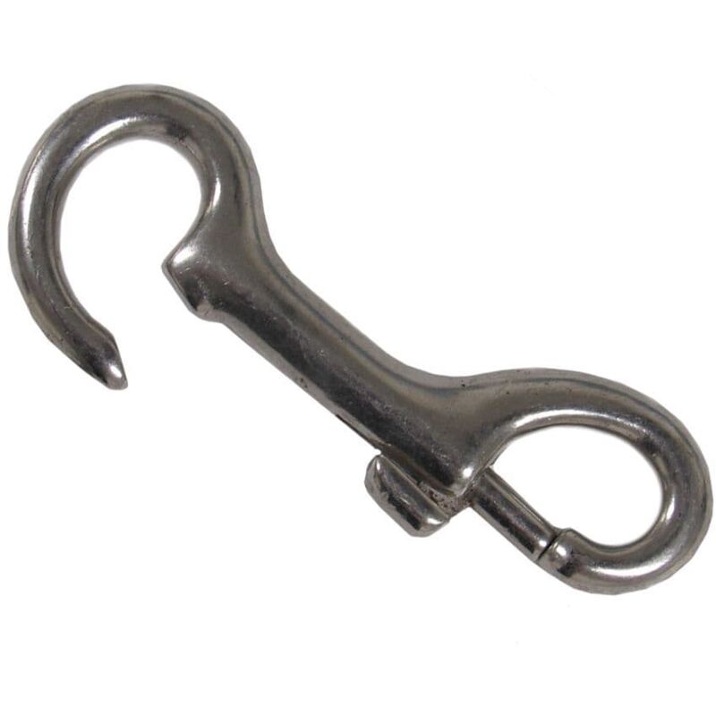 88MM Stainless Steel Open End Snap Hook Rigging Rope Wire Hardware