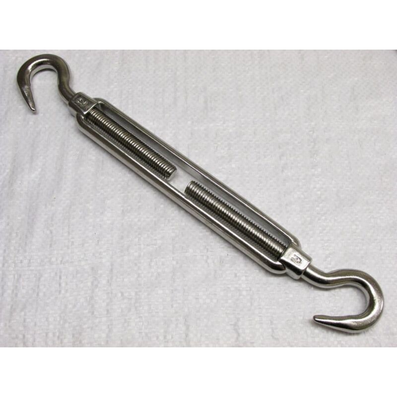 X1 M24 Galvanised Forged Straining Screw Eye Eye - Caravan Turnbuckle - View #6
