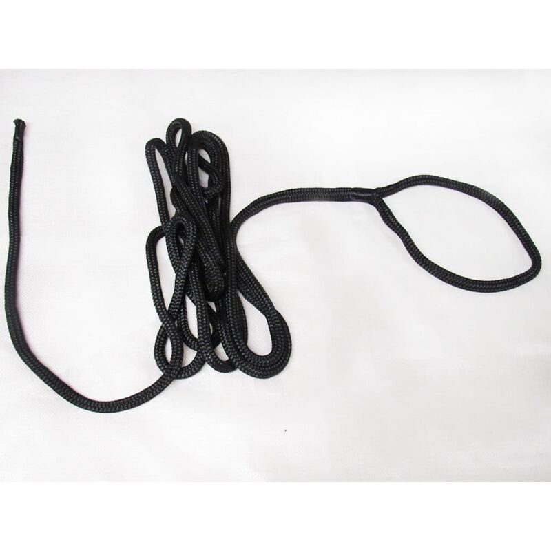 Boat Mooring Rope Dock Line (16MM 8M Double Braided Spliced Bungee with