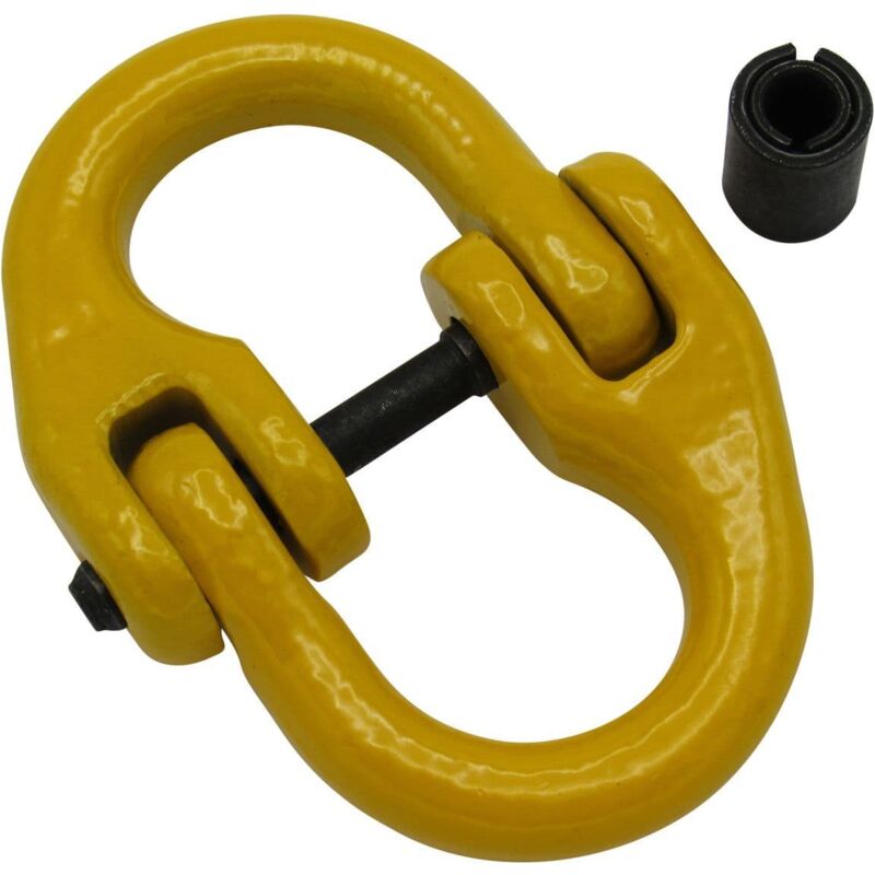 Swivel Hook with Latch 13mm WLL 5.3ton, Grade 80 Chain Lifting