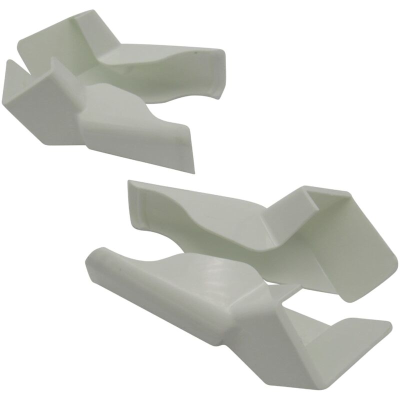 Gutter Spout Extensions 4pcs (Caravan RV Motorhome Plastic White)