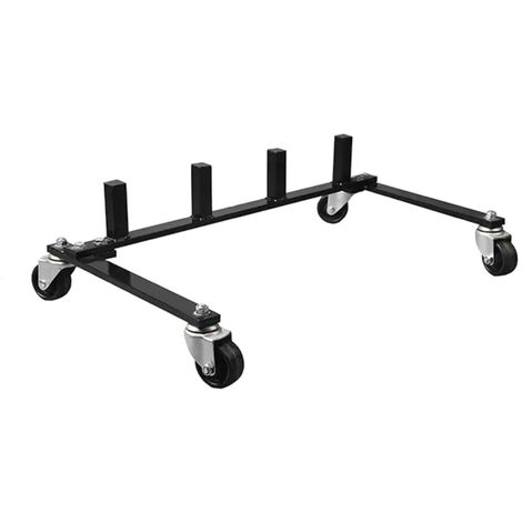 Hydraulic Positioning Wheel Skate Trolley (Go Jack Stand Vehicle Car Tyre Lift Cart) (1/4)