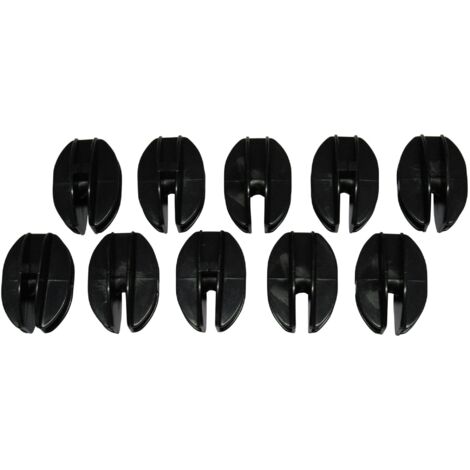 Electric Fencing Corner Insulator Tensioners X10 (Start End Poly Fence Strainer Egg)