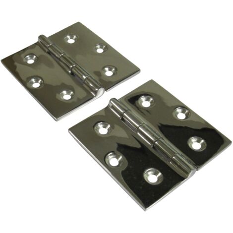 Stainless Steel Butt Hinges Door Window Cabinet Bearing Hinges AU NEW
