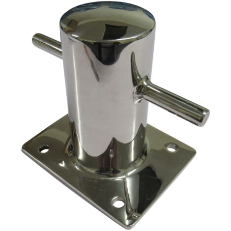 Stainless Steel Mooring Bollard Cleat 60MM (Docking Dock Rope Secure Boat Marina) (1/5)