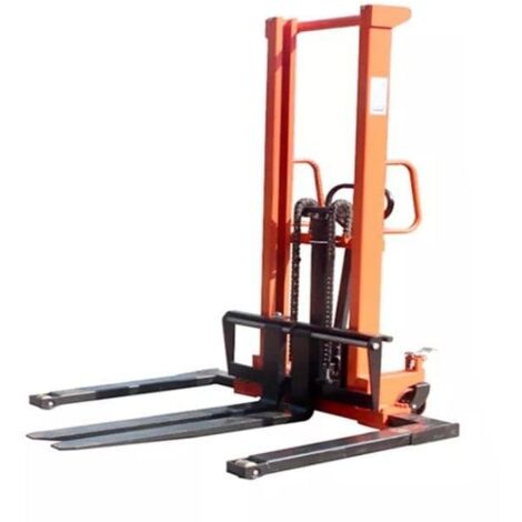 Adjustable Manual Straddle Stacker 1.5T 3M (Wide Leg Hydraulic Lifting Pallet Truck)