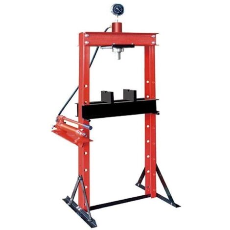Heavy Duty Hydraulic Shop Press 20T (Pressure Gauge Garage H Frame Workshop)