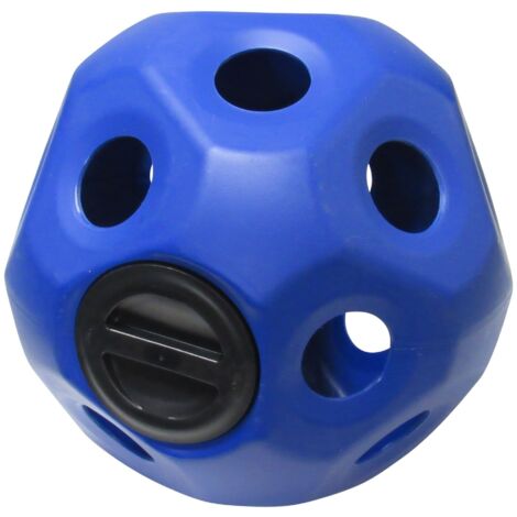 Hay Ball Horse Feeder Toy - Blue (Hanging Treat Slow Feeding Stable)
