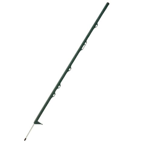 Electric Fence Poly Posts 1.6M X40 (Green Fencing Stake Plastic 1600MM)