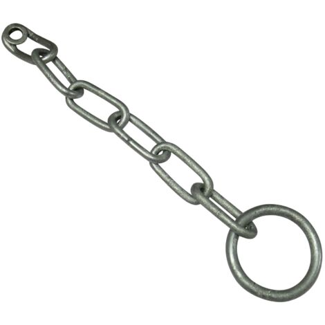 Unbraked Trailer Safety Chain (Galvanised Secondary Coupling Heavy Duty Breakaway)