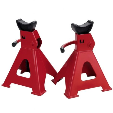 Heavy Duty Axle Jack Stands 2T (Garage Car Caravan Vehicle Mechanic)