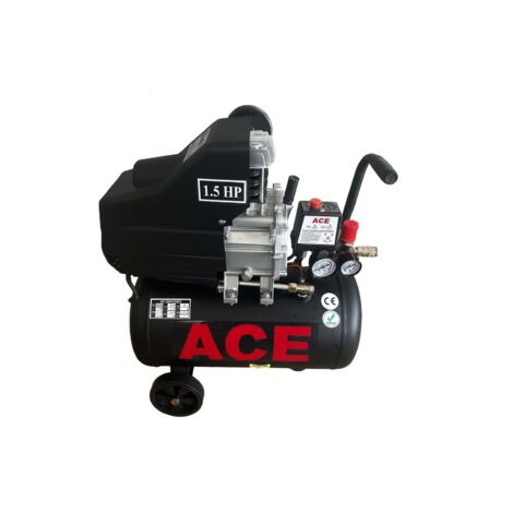Portable Electric Air Compressor 24L 135LPM 8 BAR / 115PSI (1.5HP 1.1KW Lightweight Garage Workshop)