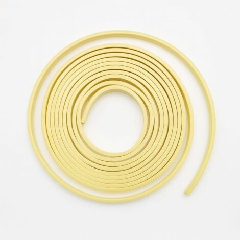 Caravan Window Capping Trim in Cream Yellow, 30MM Wide 30M Long (Sill Edging Strip)