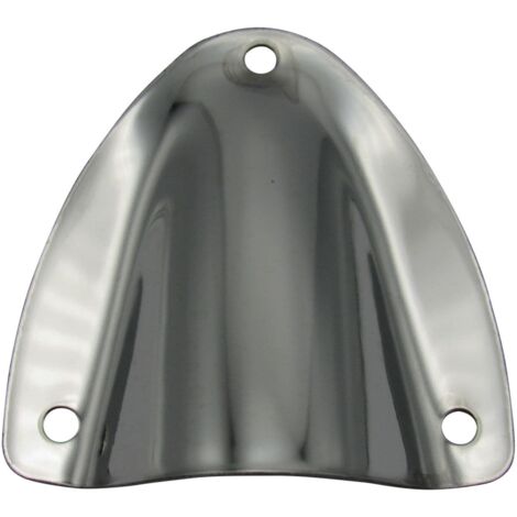 Stainless Steel Clamshell Air Vent (41MM x 43MM Grille Metal Boat Duct)
