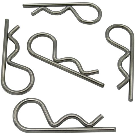 R Clips Stainless Steel 2MM x5 (50MM Retaining Spring Beta Split Pin ...