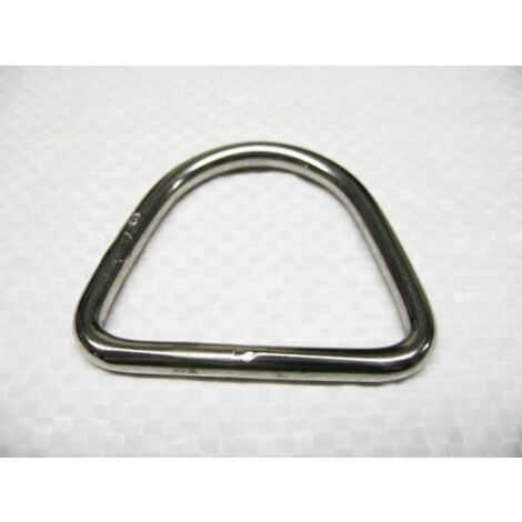 Stainless Steel D Ring 8MM x 50MM (Rigging Hardware Webbing Buckles)