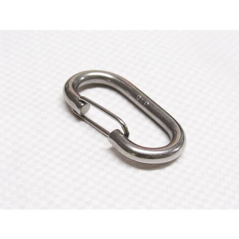 Stainless Steel Chain Link with Safety Catch 8MM (316 Grade Lightweight Hook)