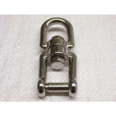 Jaw Eye Swivel Stainless Steel Flush Pin 6MM (Marine Boat Sailing Allen Key 938KG)