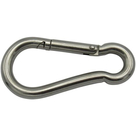 Stainless Steel Carbine Snap Hook 10MM (Marine Gate Rope Karabina)