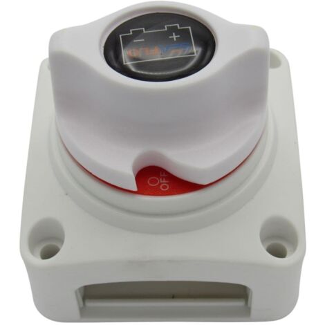Battery Isolator Switch 8V to 50V - Car Marine Boat Heavy Duty (1/5)