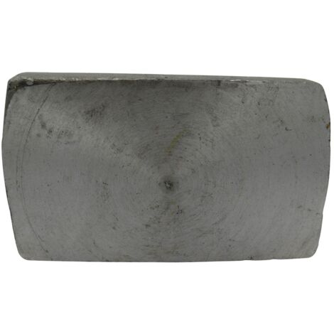 1/2'' Rectangular Base Deckplate Self Colour 3.5T Proof Load - 12MM Eye Plate Lashing Weld On Deck