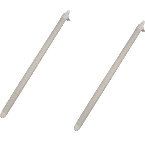 2 x Windbreak Tension Rods - Adjustable Straighten Stretch Bar (1/5)