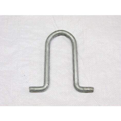x1 Galvanised Concrete In 'U' Bolt - Caravan Tether Ground Anchor Security