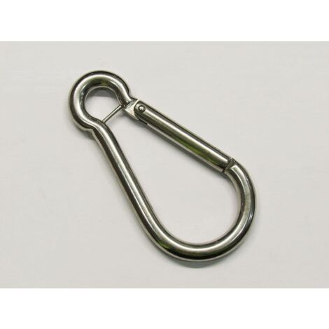 Carbine Hook with Wire Bar 13MM X 160MM (Wire Rope Safety Snap Catch)