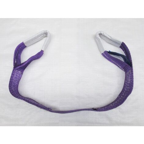 Simplex Web Sling 1 Ton 2 Metre 60MM Width (1T 2M Violet Strap Hoist Lifting 1000KG)