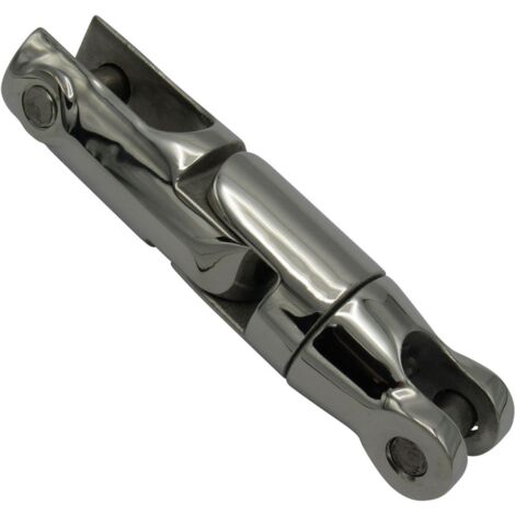 Double Joint Swivel Anchor Connector Stainless Steel 6-8MM (Marine Boat) (1/5)