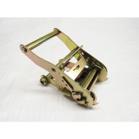 Ratchet Handle Short Wide 50MM (2T Yellow Passivated Replacement Lashing Tie Down Secure) (1/2)