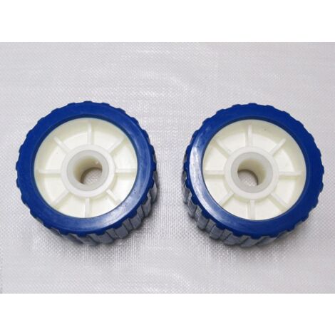 x2 22MM Wobble Rollers - Boat Jet Ski Trailer Non Marking (1/2)