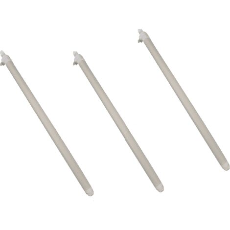 3 x Windbreak Tension Rods - Adjustable Straighten Stretch Bar
