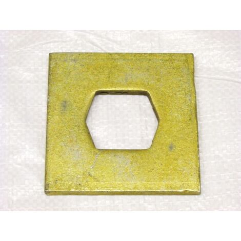 4" x 4" Howard Flail Plate - Agricultural Flailing Muck Spreading Spreader