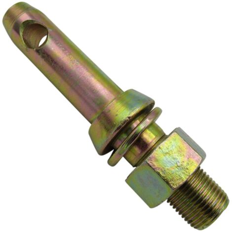 Cat 1 Tractor Implement Mounting Pin Lower Link 7/8" (7/8" UNF Thread Trailer Linkage) (1/5)
