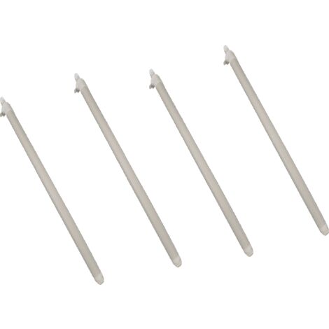4 x Windbreak Tension Rods - Adjustable Straighten Stretch Bar